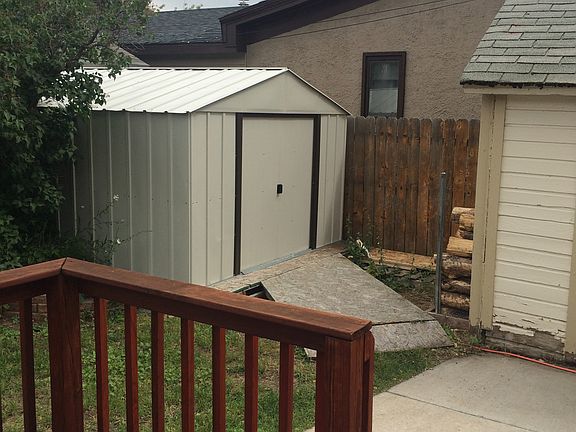 Metal shed -1of 2 sheds