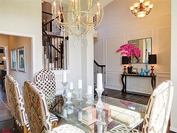 Another view of the dining room looking towards the entry and the Butler's Pantry on the left.
