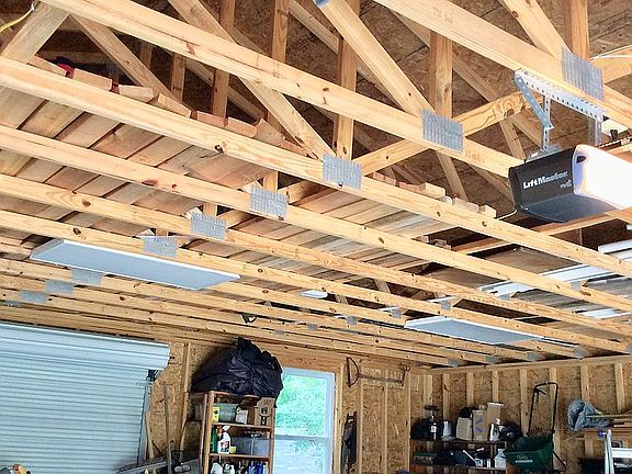 ATTIC SPACE IN GARAGE