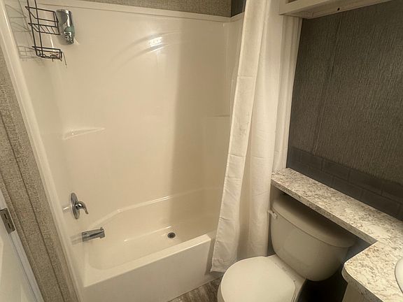 Bathroom with tub/shower combo