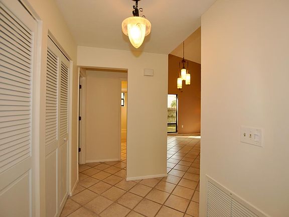 Hall, entering the home