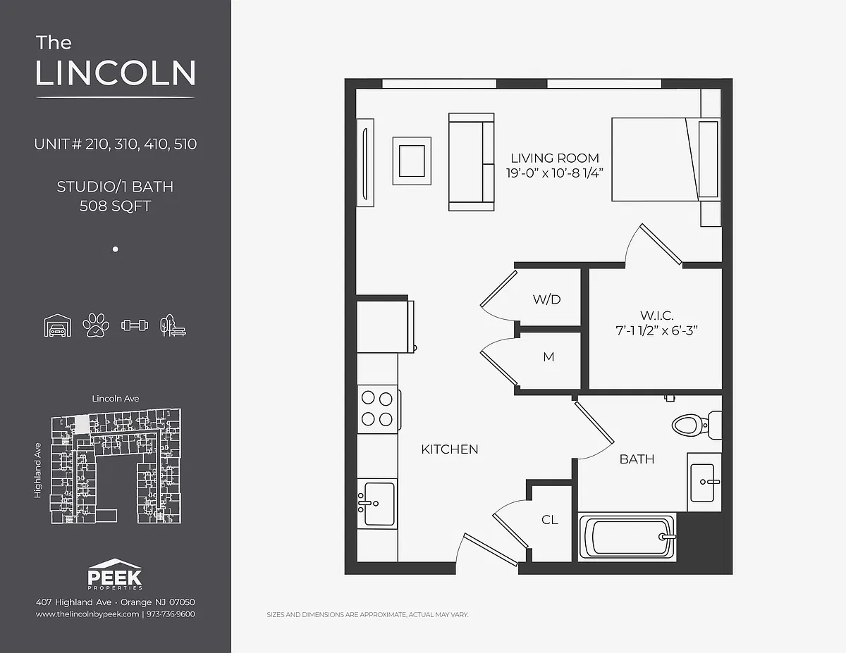 Floor plan Studio