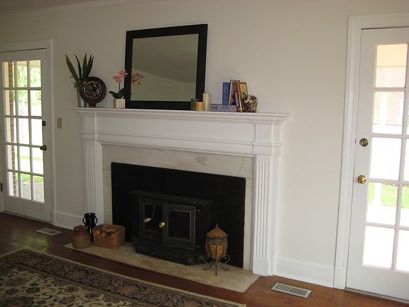 Fireplace in Living room