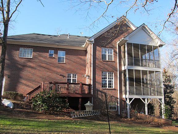 Back with Deck and porches