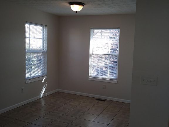 View of separate dining area from the living room