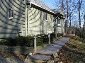 Gradual Ramp Walk to Entry