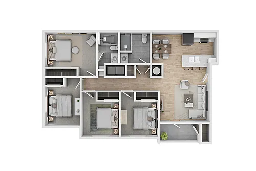Floor plan The Deschutes