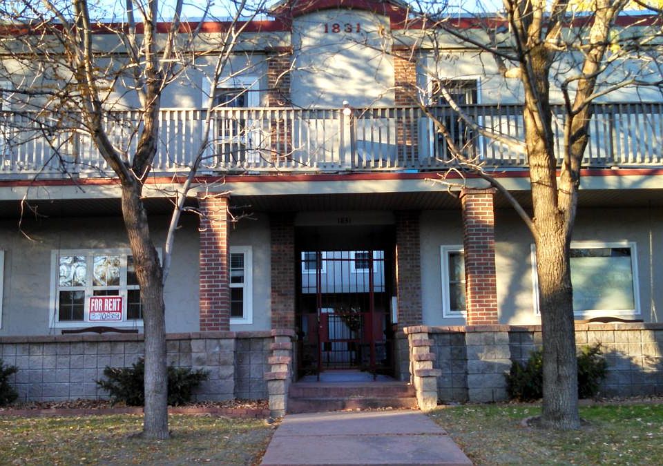 Property from sidewalk