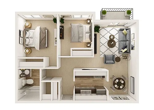 Floor plan 2X1