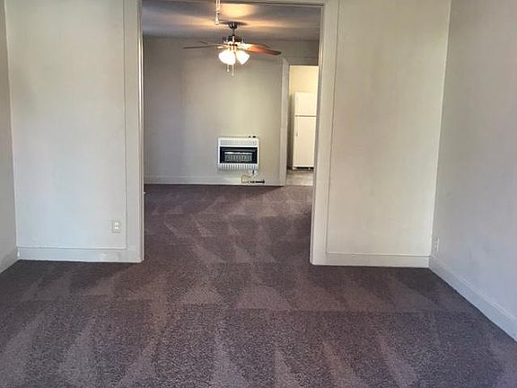 Living room and dining room