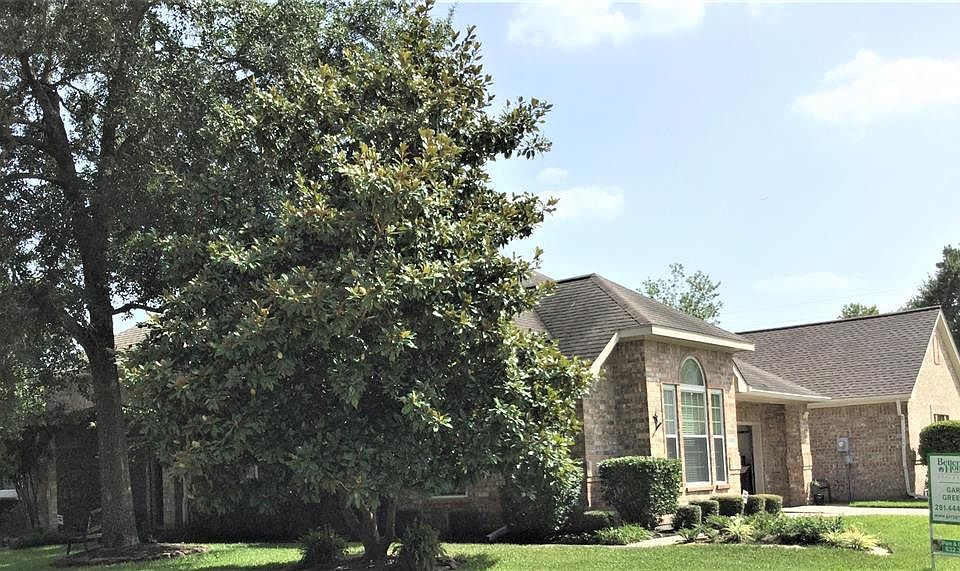 Side view of home from entrance to subdivision