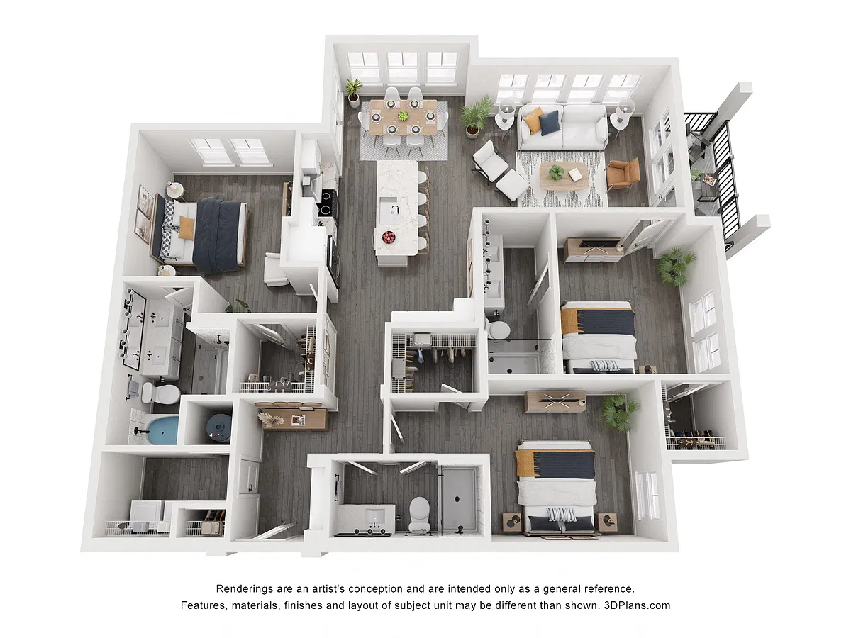 Floor plan 3C