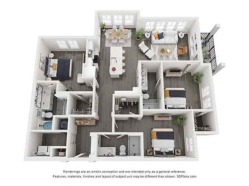 Floor plan 3C
