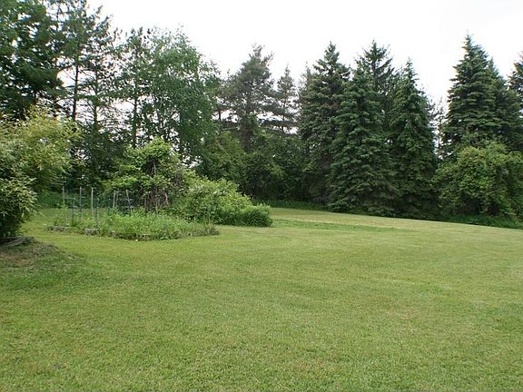 Gardens in side yard