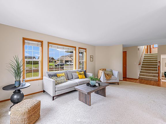 Lots of Western light in large living room