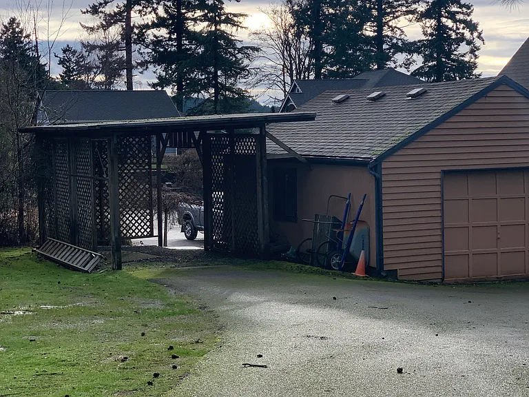 Covered parking