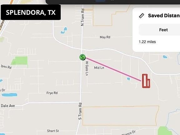 1.22 miles to substation
