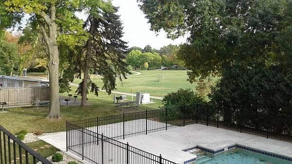 view from apartment