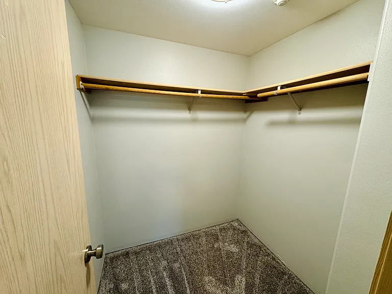 Primary closet