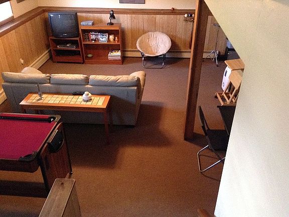 Finished Family Room