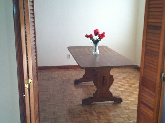 View from entry foyer to DR