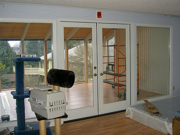 family room & sun room