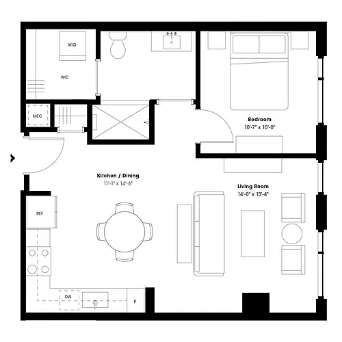 Floor plan A4