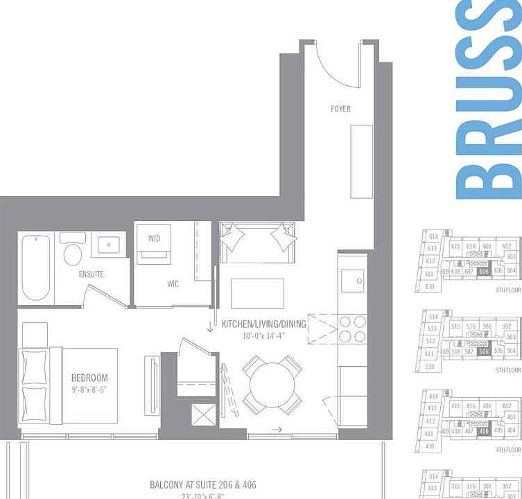2nd image of 2221 Yonge St #606