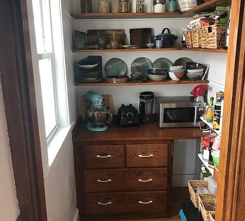 Pantry for extra storage