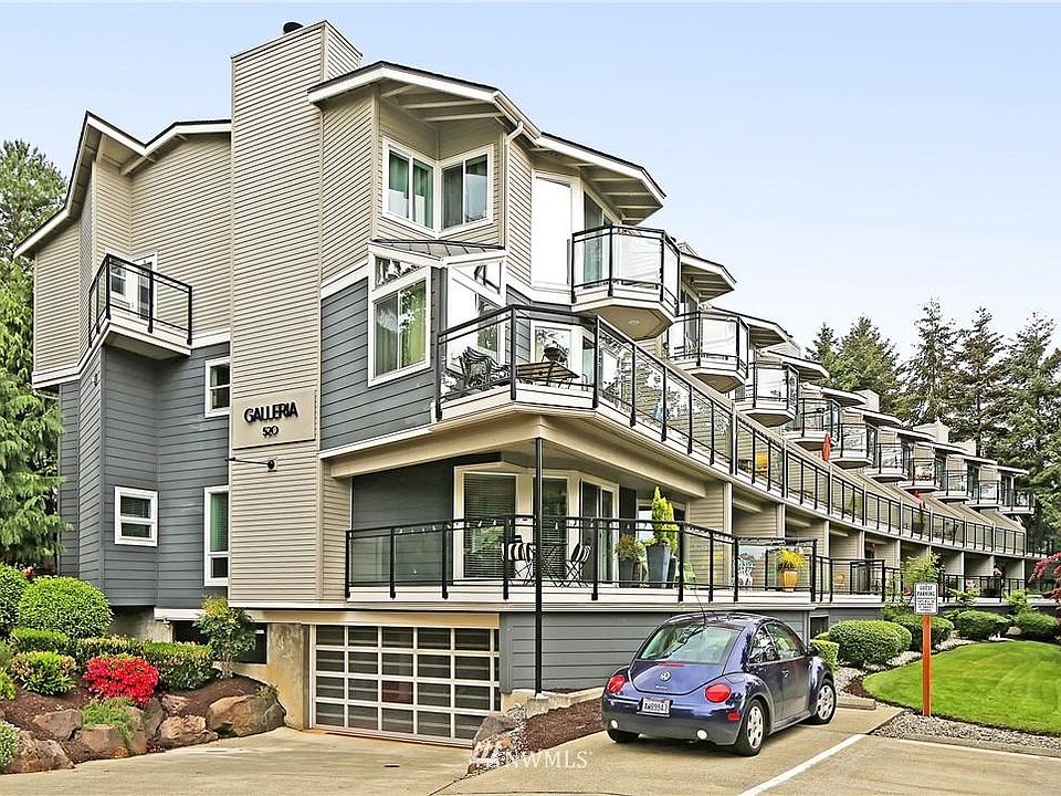 Building Exterior, the unit is first one on the top with three patios