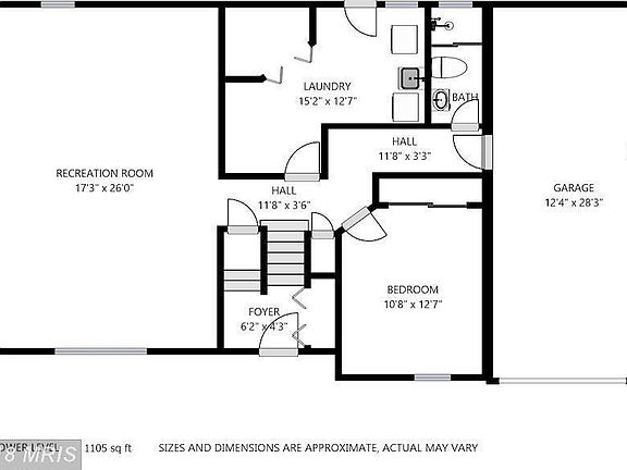 Lower Level Floor Plan