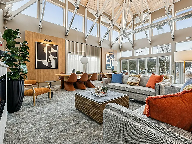 Experience luxury and comfort in this beautifully designed modern living room.