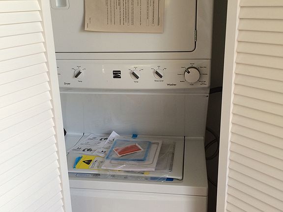 BRAND NEW washer and dryer in unit