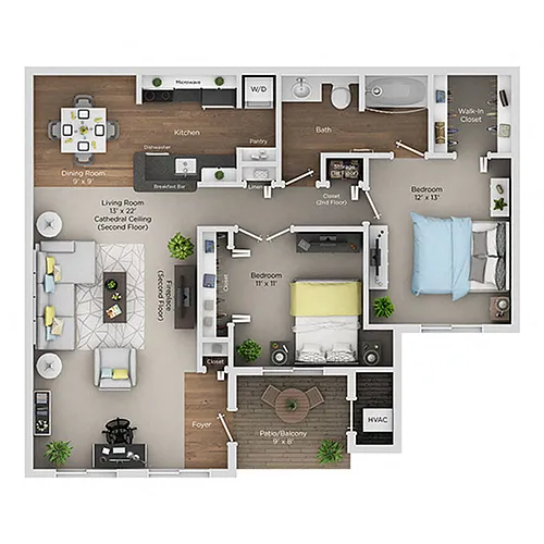 Floor plan B1