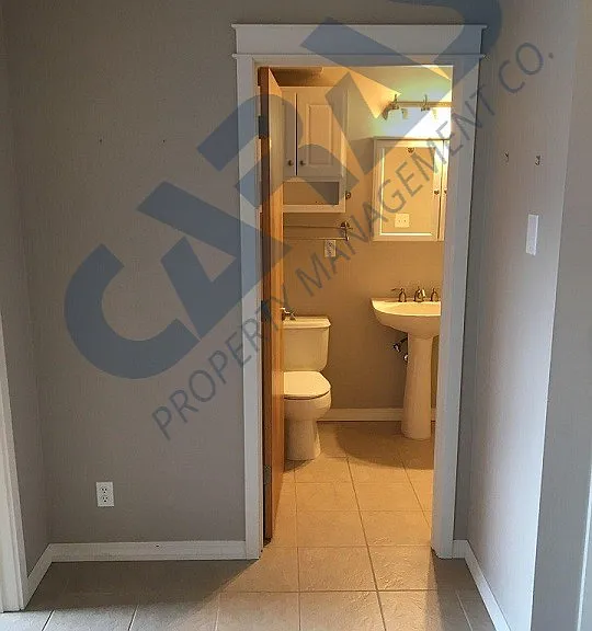 Entry into bathroom