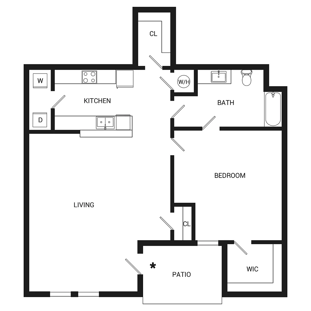 Floor plan Ivy
