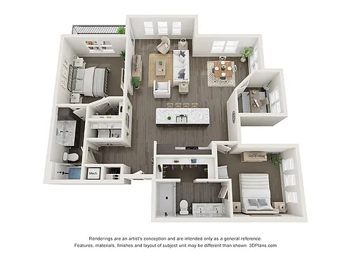 Floor plan D2