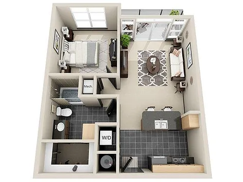 Floor plan A1