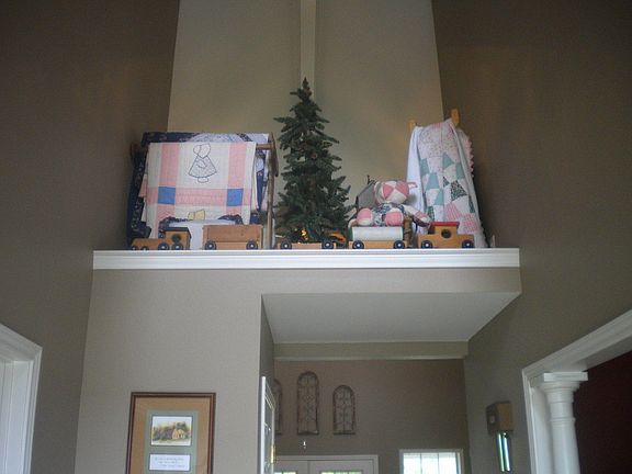 display area over entry