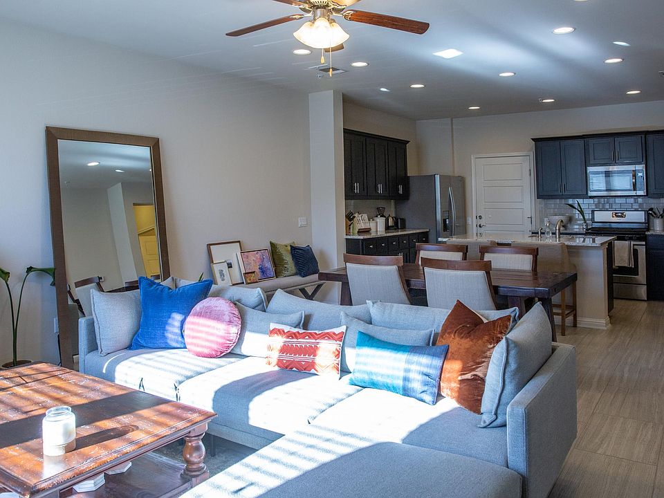 Sun filled open floorplan