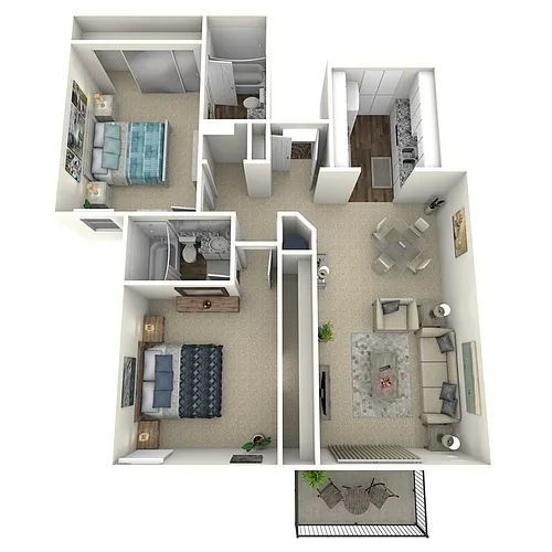 Floor plan Plan C