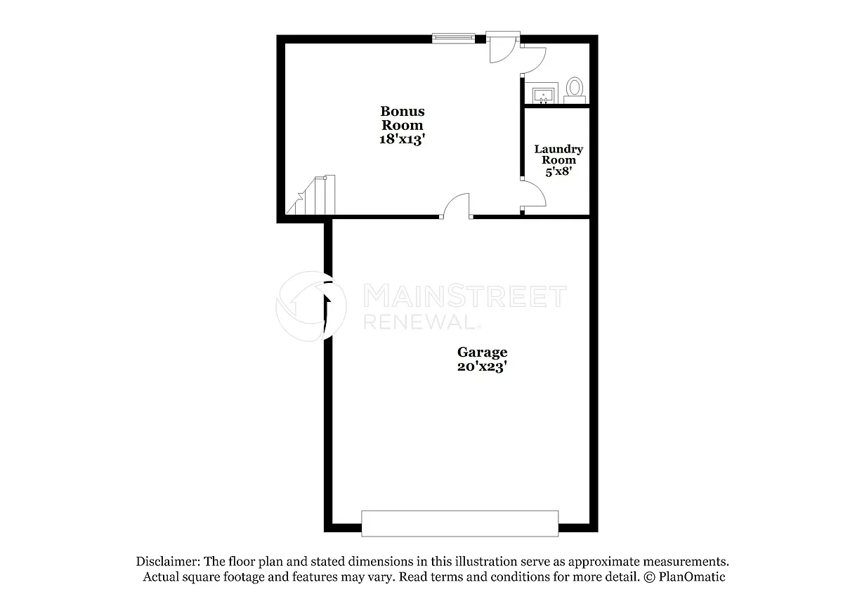 Floor Plan - 2401 Bethune Cir