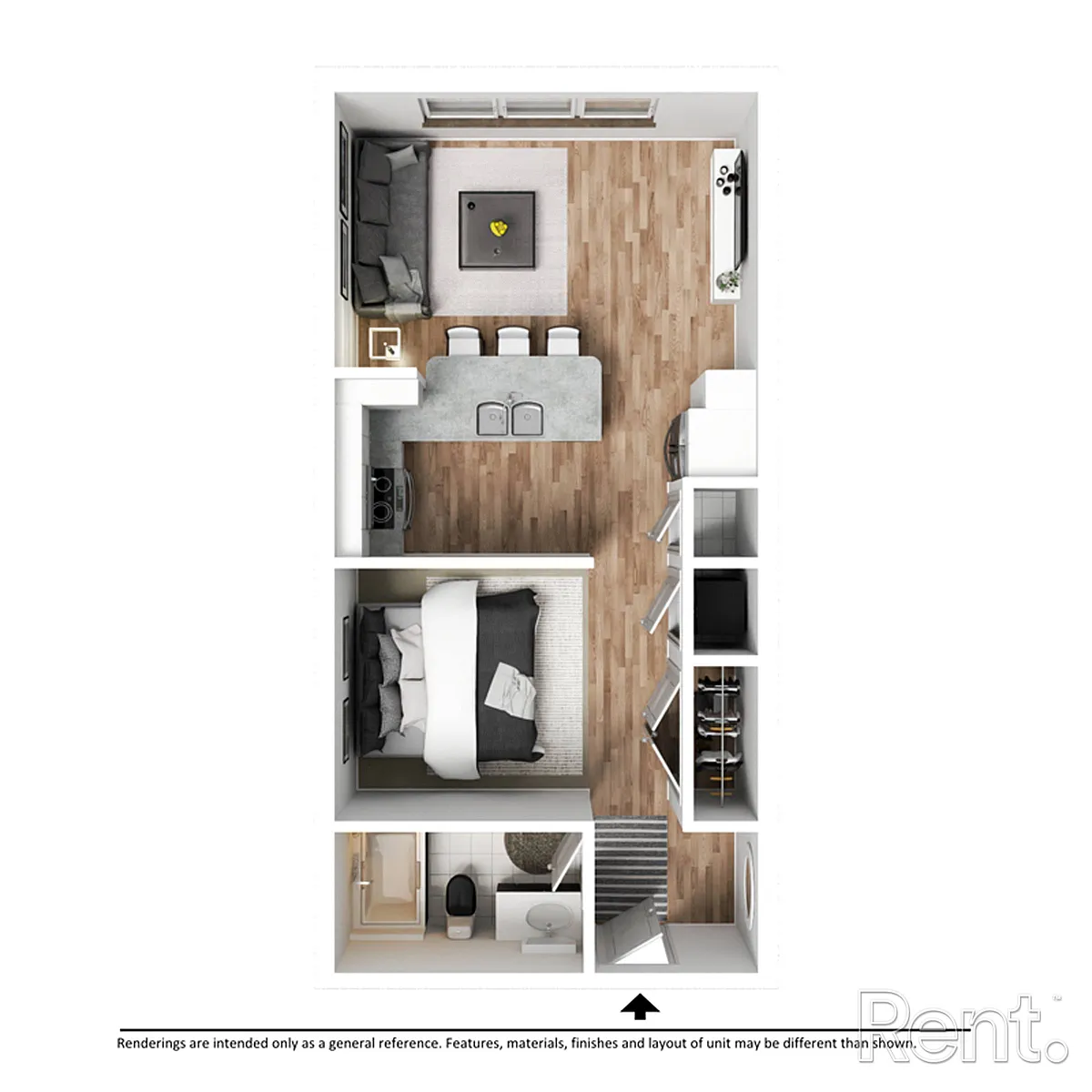 Floor plan Studio