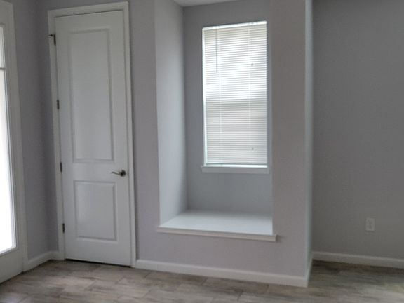 Drop area by front door with closet