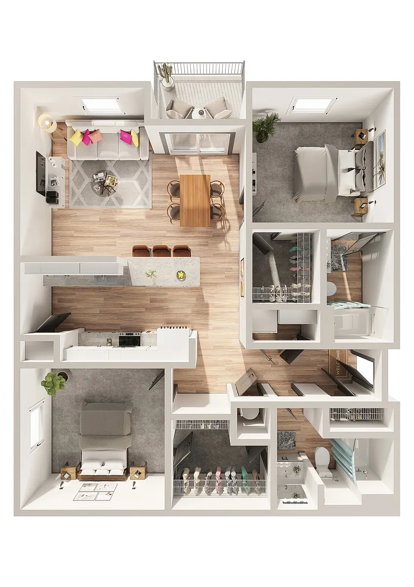 Floor plan B2