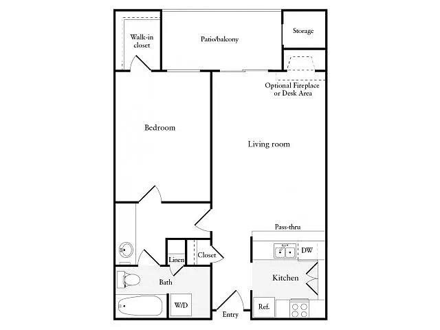 Floor plan 602