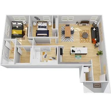 Floor plan E