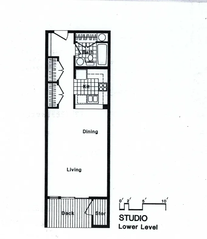 Floor plan Studio B-3