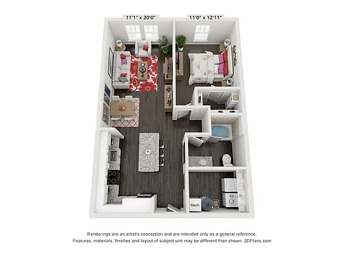 Floor plan A2LL
