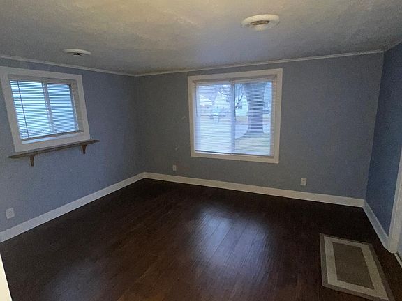 living room from kitchen entrance
